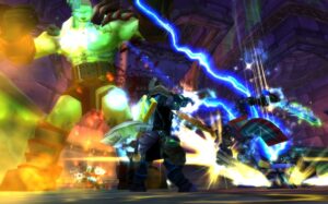 World of Warcraft battle scene World of Warcraft battle scene